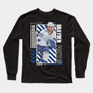 Brayden Point Paper Poster Version 10 Long Sleeve T-Shirt